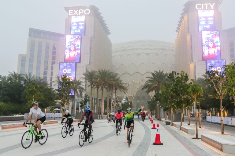 JOIN THE 35KM OUTRIDE OR 12KM SHORTCUT AT THE SPINNEYS DUBAI 92 CYCLE CHALLENGE